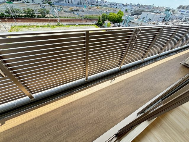 プレジオ西宮北口のバルコニー