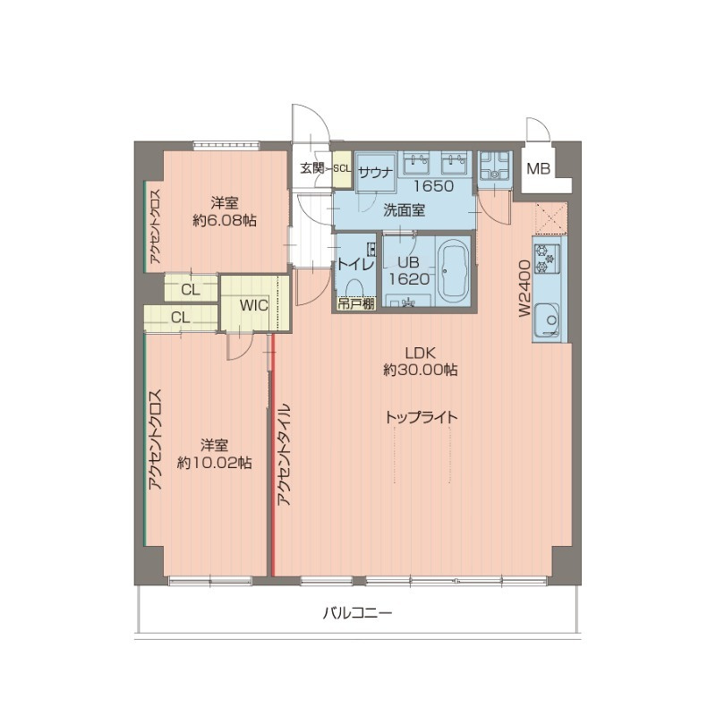 プレジオ西宮北口の間取り