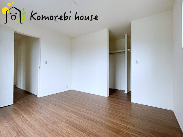 白岡市彦兵衛　新築一戸建て　リーブルガーデン　01の洋室|個人の部屋や寝室として使える洋室です