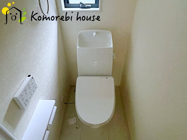 白岡市彦兵衛　新築一戸建て　リーブルガーデン　01のトイレ|トイレもきれいです