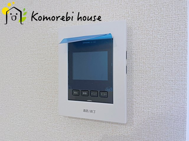 白岡市彦兵衛　新築一戸建て　リーブルガーデン　01の防犯設備|モニター付インターホンです