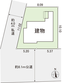 【区画図】 | 朝霞市膝折町3丁目