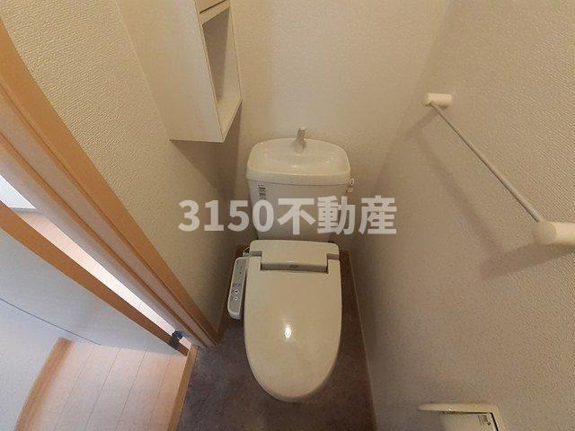 フローラ北館Ｂのトイレ|シンプルで使いやすいトイレです