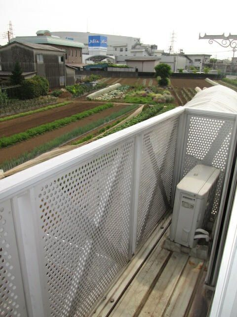 上ノ山コーポのバルコニー