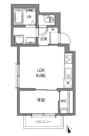 昭島市玉川町２丁目のアパート