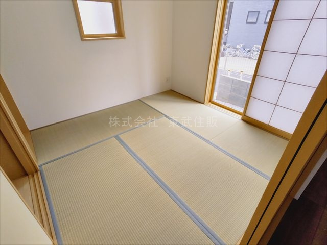 【和室】 | 富士見市羽沢第1　全3棟　3号棟 | 和室4.5帖、和室ならではの温かな和の空間で寛ぎの時間を過ごせます