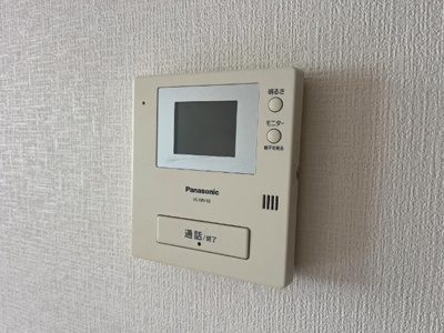 【セキュリティ】 | ヴァンベールⅡ | カメラ付インターホン