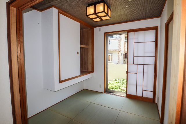 【和室】 | 東大阪市新庄1丁目一戸建 | 和室　約４．５帖