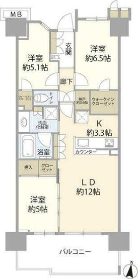 【間取り】 | オハナ豊田多摩平の森(オハナトヨダタマダイラノモリ)