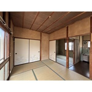 四ツ家町貸家　E号棟の和室