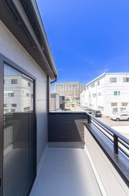 【バルコニー】 | 藤沢市長後3期 新築戸建 全3棟