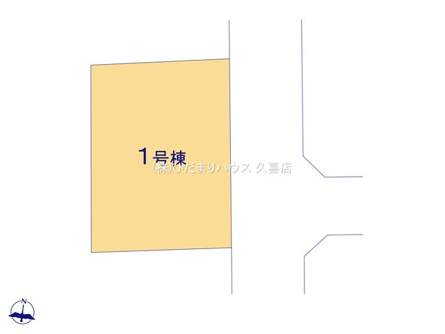 白岡彦兵衛　新築一戸建て　リーブルガーデンの区画図|全1棟