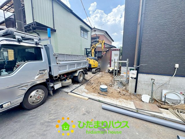 白岡彦兵衛　新築一戸建て　リーブルガーデンの駐車場|2026/8/7　撮影