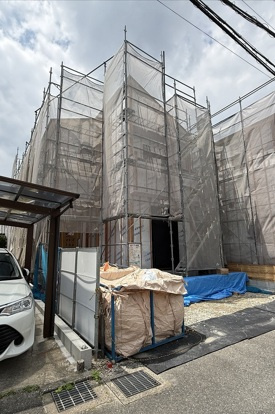 今宿２丁目　新築戸建　３棟の外観