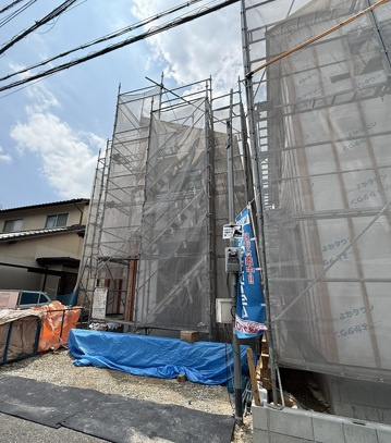 今宿２丁目　新築戸建　３棟の外観