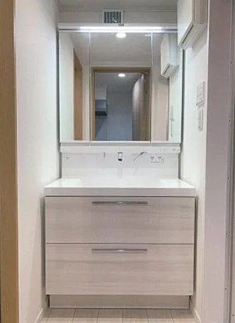 板橋マンションの洗面所
