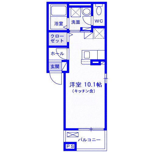 サニー・ブライト桜木 Ⅱの間取り