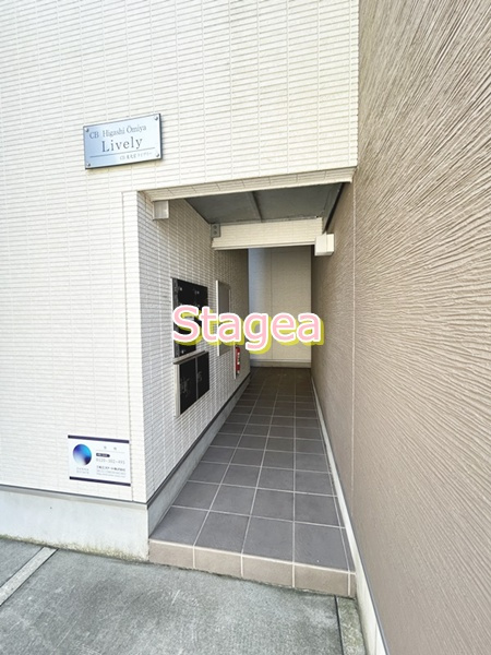 CB東大宮ライブリーのエントランス