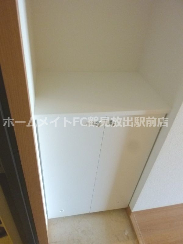 大阪市鶴見区放出東３丁目の賃貸マンションの玄関