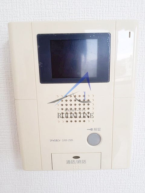 ヴォーガコルテ多摩川の設備|モニター付きインターホンです。