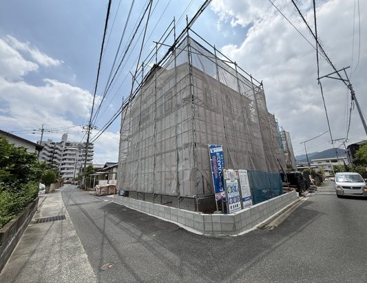 今宿２丁目　新築戸建　３棟の外観