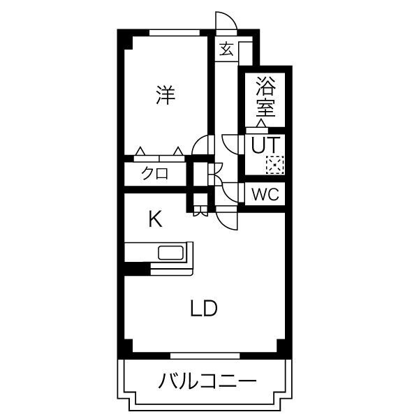 メゾンドオーブⅡの間取り
