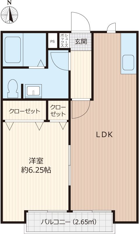 あきる野市秋留１丁目のアパート