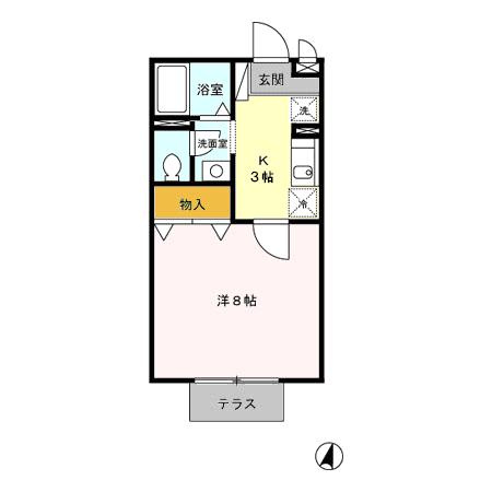 セジュール峯の浦の間取り