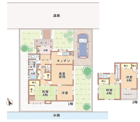 千葉市稲毛区長沼町　中古戸建