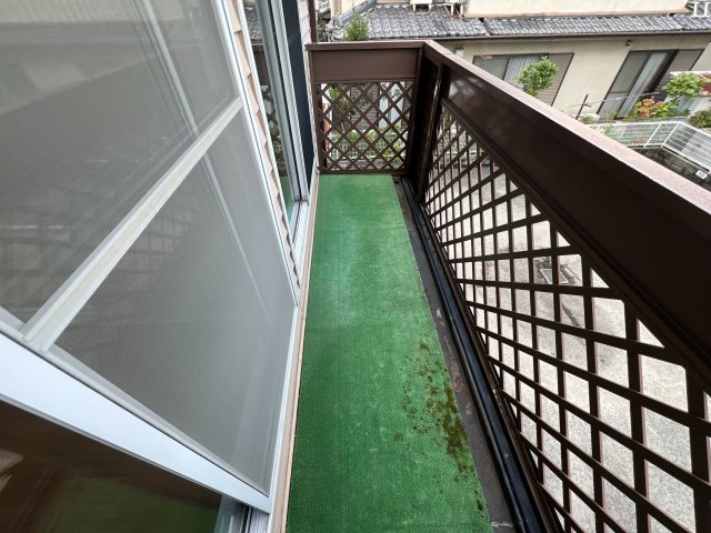 メゾンK・C田寺のバルコニー