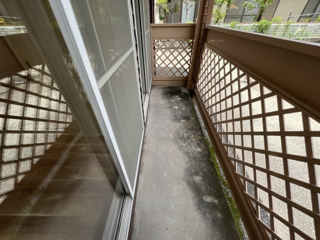 メゾンK・C田寺のバルコニー