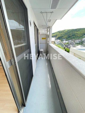 Sunny Place　戸町のバルコニー