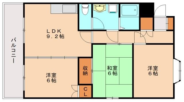 ブルーリゲルの間取り