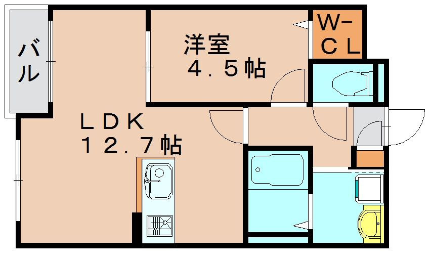 オリーブ松崎の間取り