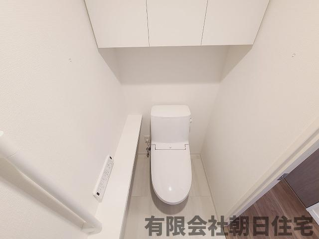 【トイレ】 | アルファステイツ松江駅南5F(実需) | 落ち着いたトイレです