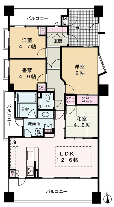 サンヒルズ坂田町　　　JR「姫路駅」徒歩15分