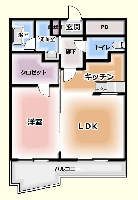 パークサイドスクエアの間取り