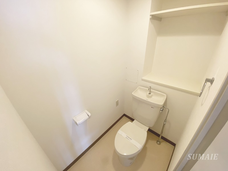 コーポレート与野本町　19のトイレ|ゆったりとした空間のトイレです☆
