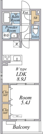 【間取り】 | リブリ・南品川