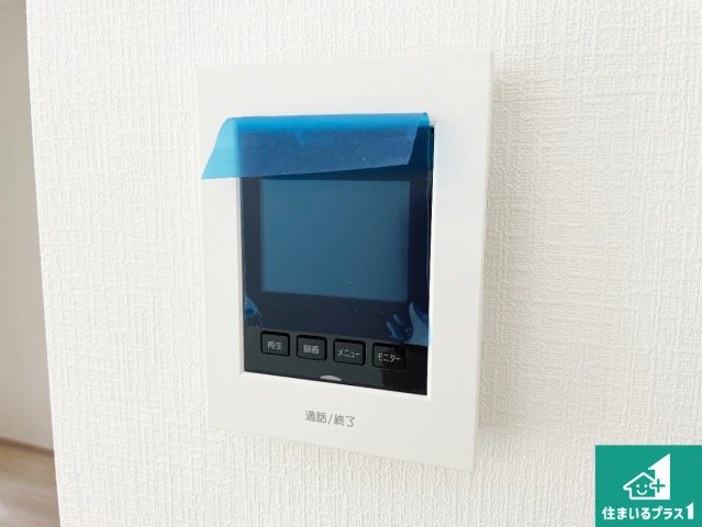 29(土)30(日)現地説明会！◆藤井寺市惣社　限定1邸の防犯設備|カラーモニターインターホン！声だけでなく来訪者の姿や顔がモニターで確認できるので、小さなお子様がいらっしゃるご家庭でも安心できます！