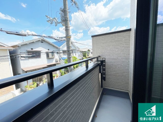 29(土)30(日)現地説明会！◆藤井寺市惣社　限定1邸のバルコニー|日当たりのよいバルコニー！お部屋が開放的に！