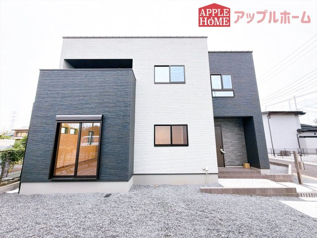 [新築住宅] 東松山市石橋 第1期 全5棟の外観|資料請求、お電話でのお問合せ、いつでも丁寧に対応させていただきます！不動産業界のプロフェッショナルが集う弊社にぜひ一度ご相談ください！