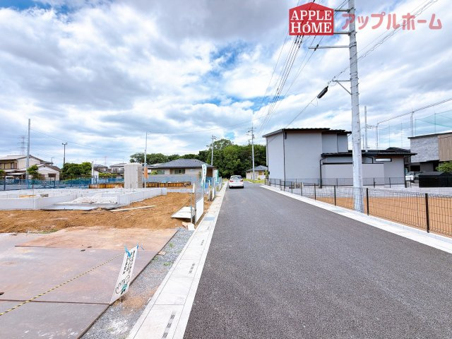 [新築住宅] 東松山市石橋 第1期 全5棟の前面道路含む現地写真