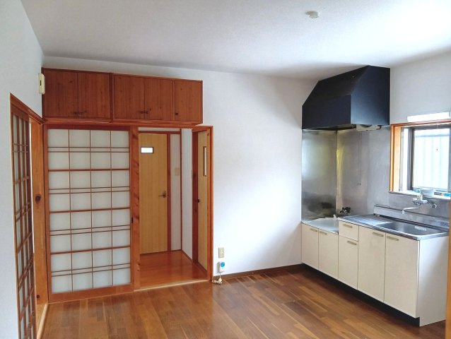 高知市東石立町賃貸一戸建て3DK1の居間・リビング|使いやすい居間です