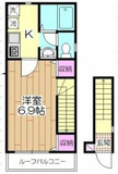 足立区竹の塚３丁目のアパートの画像