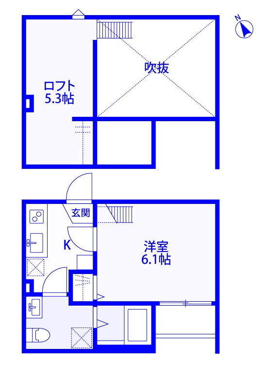 Ａｌｉｖｉｏ東大宮の間取り
