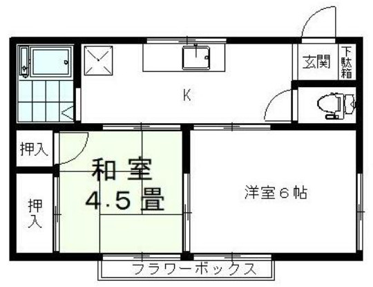 【間取り】 | シャンポール今泉