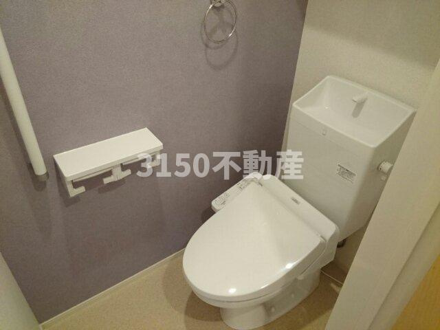 リヴェール・ピアⅡのトイレ|ゆったりとした空間のトイレです