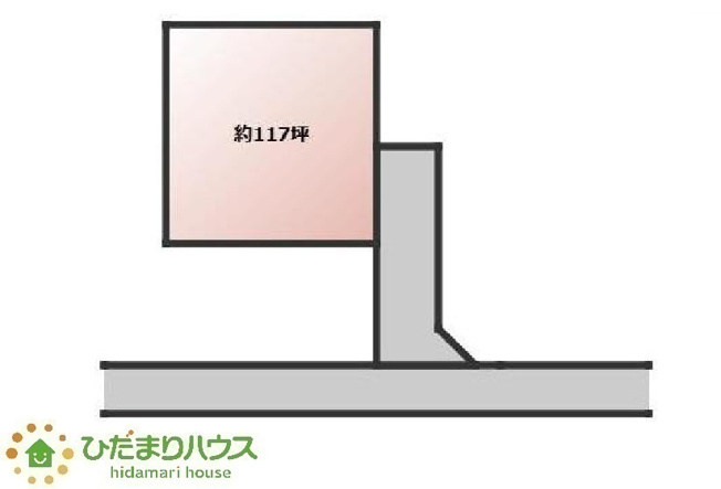 【土地図】 | 那珂市津田　売地　255坪 | 建築条件はありません！お好きなハウスメーカーで建築できます☆