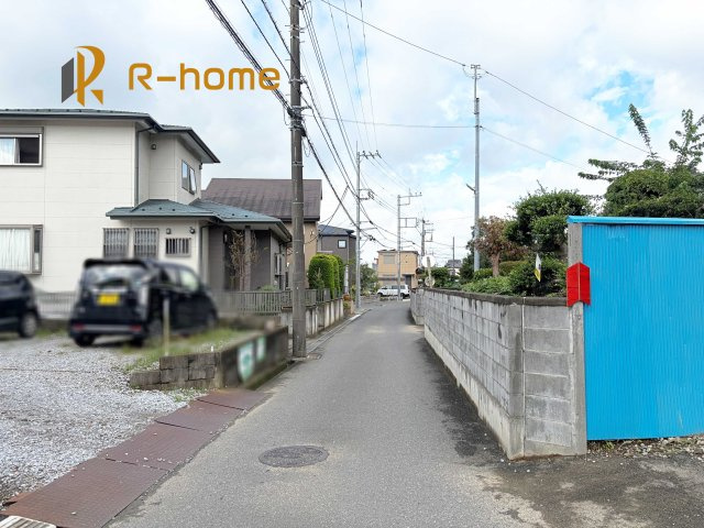 流山市東深井20期　新築戸建て　1号棟の前面道路含む現地写真|周辺環境も併せて案内致します♪
閑静な住宅地で笑顔あふれる新生活！
ぜひ現地へお越しください♪